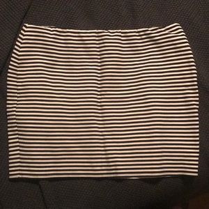 Loft skirt, striped, elastic waist band
